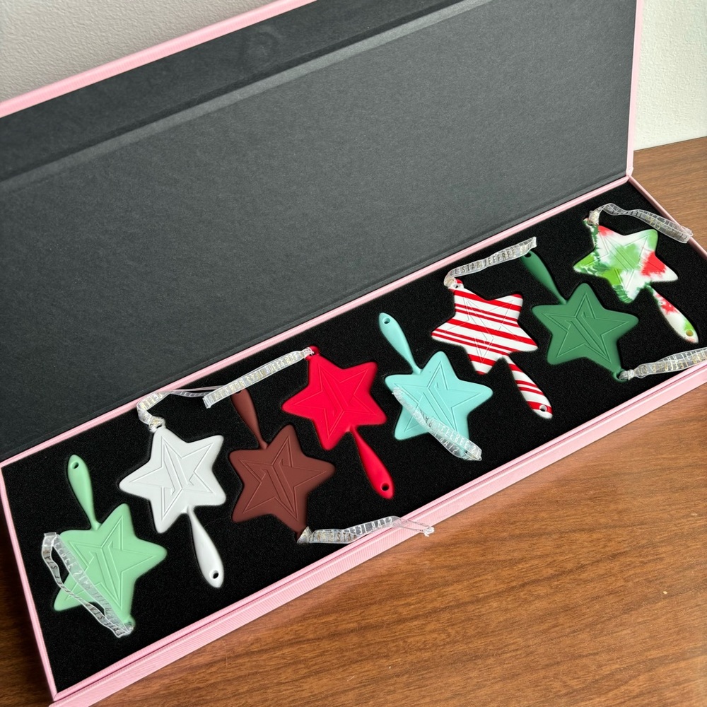 Jeffree Star Soft Touch Mini Hand Mirror Ornament Set In The Original Box